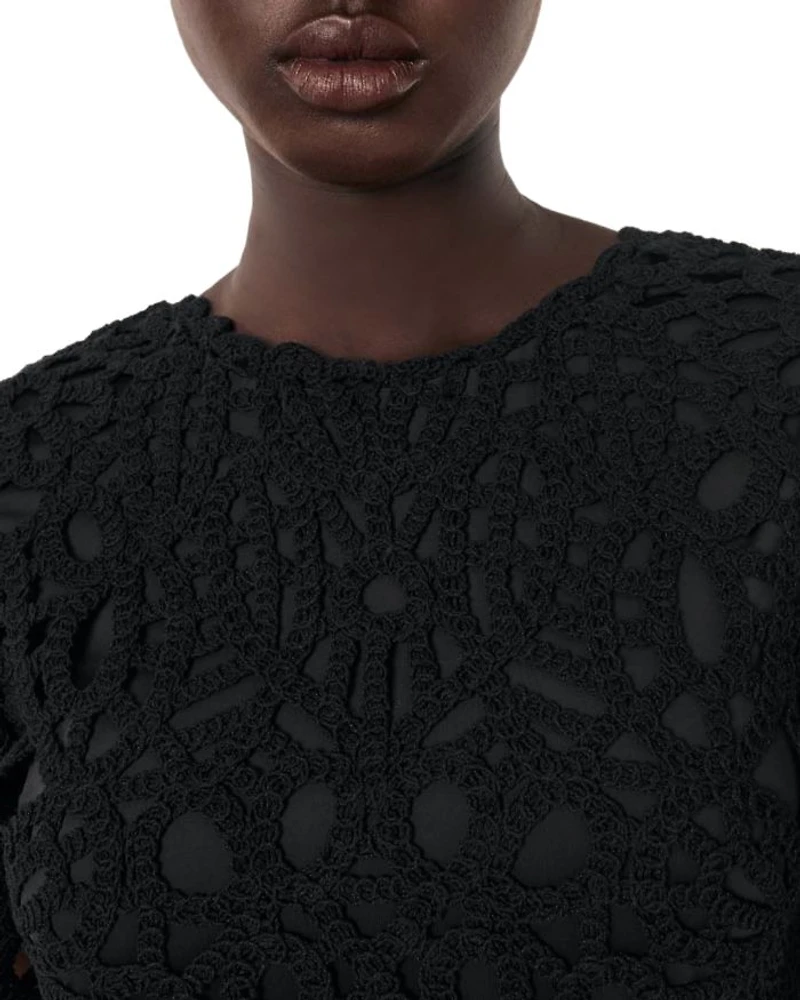 Short Crochet Dress