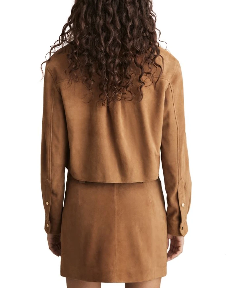 Connie Suede Shirt