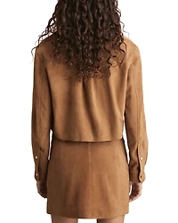 Connie Suede Shirt