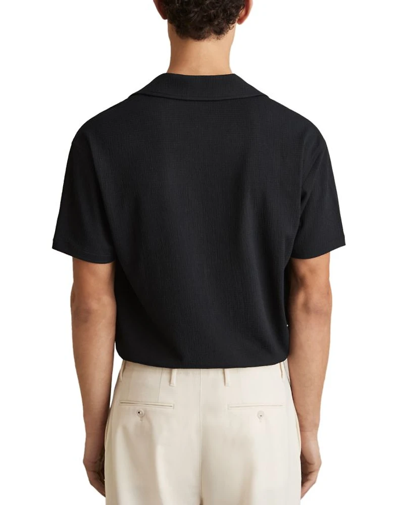 Textured Cuban Shirt