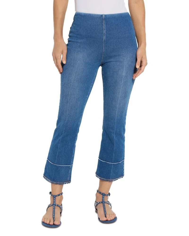 Plus Dara High Rise Crop Jeans