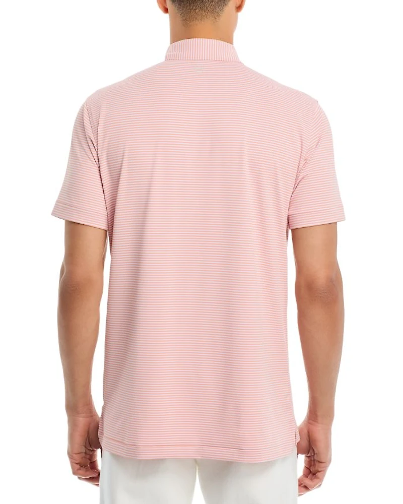 Ambrose Printed Performance Polo Shirt