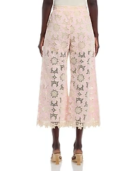 Simone Cropped Lace Pants