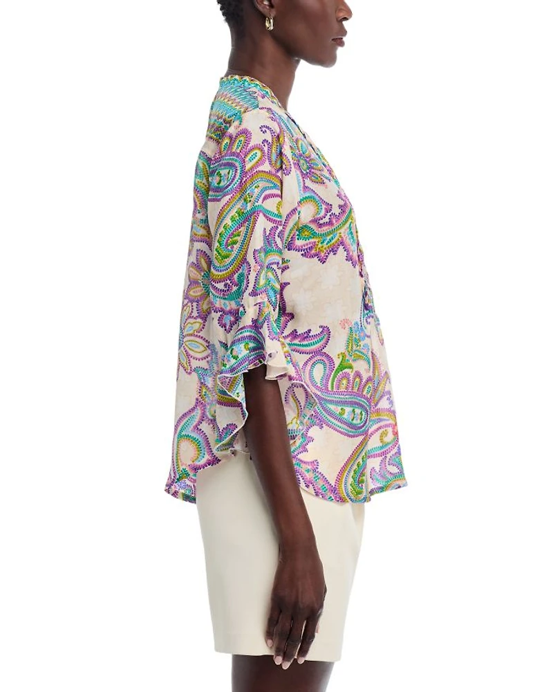 Zellah Silk Blouse