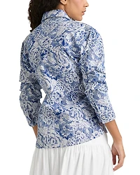 Sketchbook Floral Scrunched Canyon Jacket
