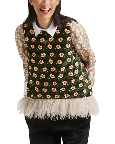 La Scala Velvet Top