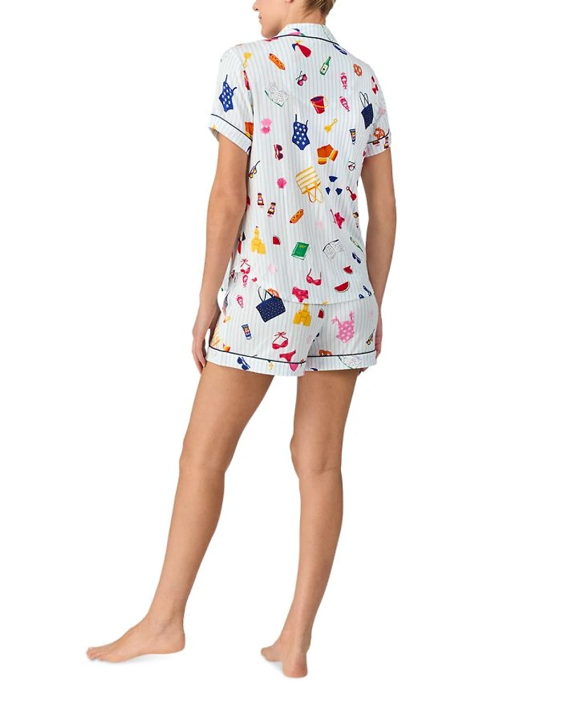 Jersey Boxer Pajama Set