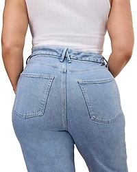 Soft Tech Good Skate Wide Leg Crop Jeans Indigo860