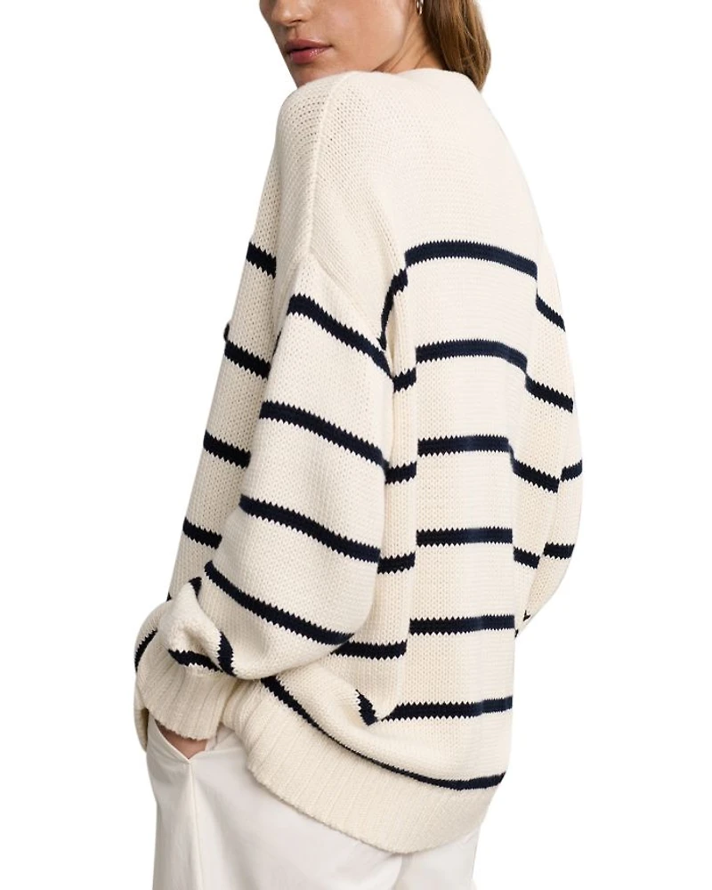 Chloe Striped Cardigan