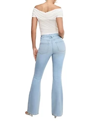 Soft Tech Good Legs Flare Jeans Indigo841