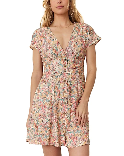 Marine Layer Camila Floral Mini Dress