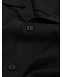 Herringbone Camp Shirt