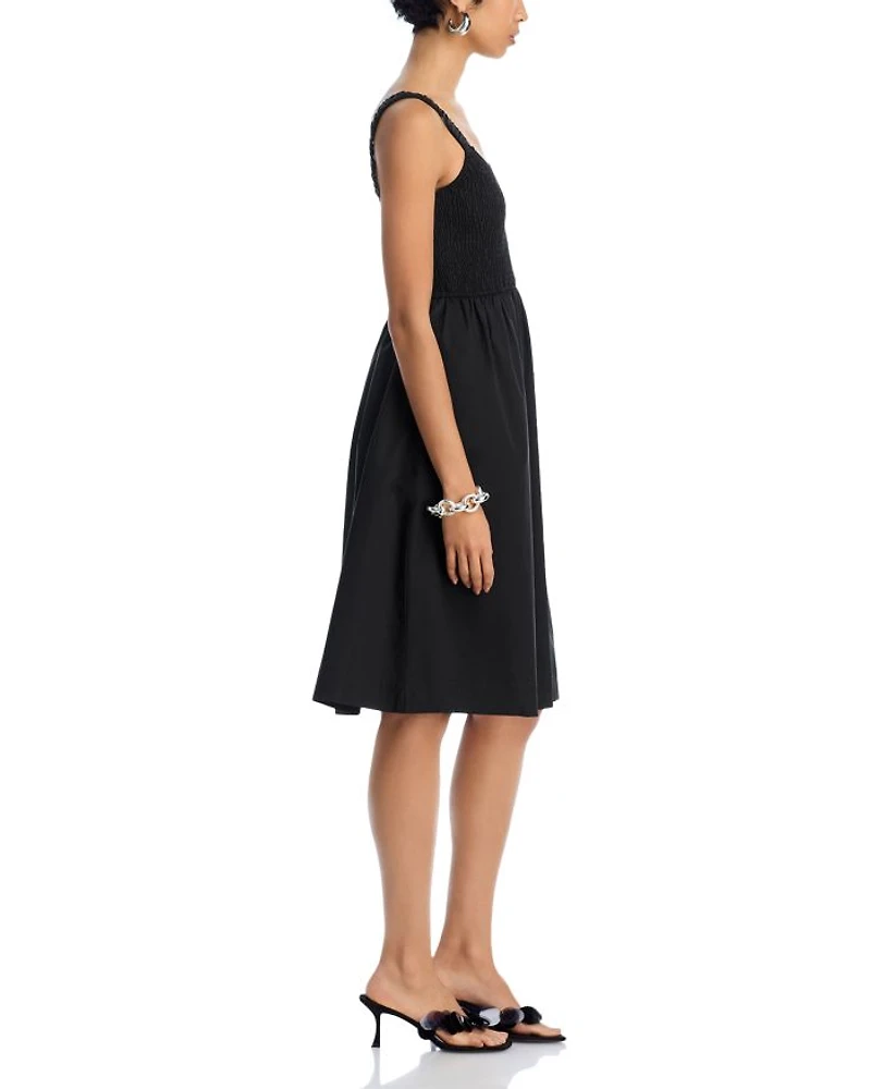Fleur Smocked Scoop Neck Dress