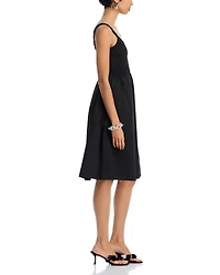 Fleur Smocked Scoop Neck Dress