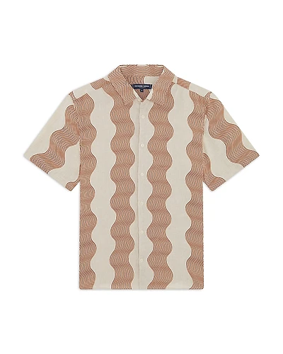 Frescobol Carcioca Relaxed Fit Castro Duo Cabana Stripe Shirt