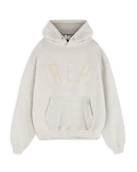 Oversized Fit REP Applique Logo Hoodie