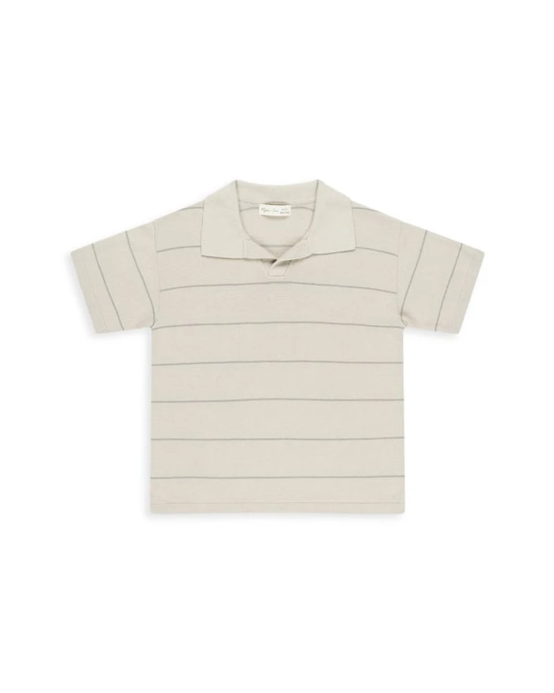 Boys' Chandler Striped Knit Polo - Little Kid