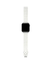 Eleanor Apple Watch® White Ceramic Band, 36mm - 46mm