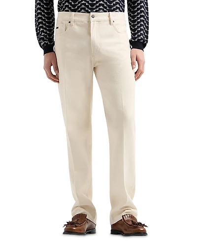 Emporio Armani Straight Fit Bull Cotton Jeans