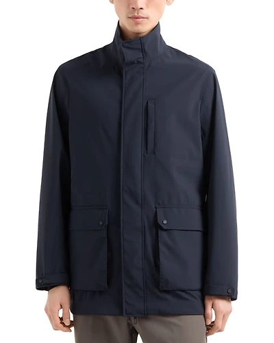 Travel Essentials Water Repellent Nylon Blouson Jacket