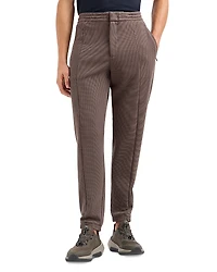 Emporio Armani Travel Essentials Textured Jogger Pants