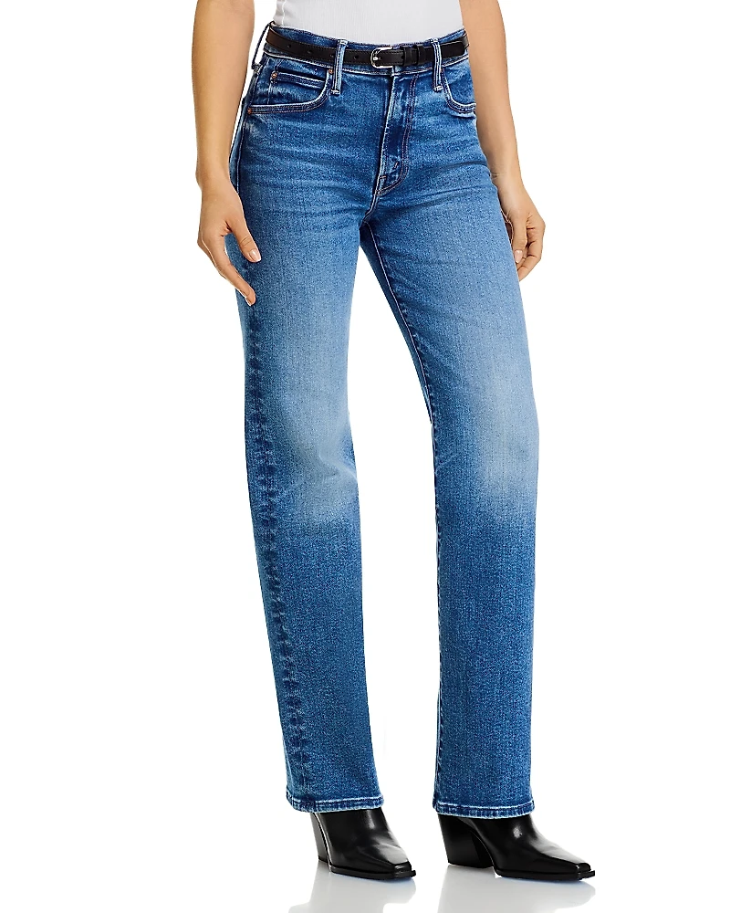 Mother Petites Lil Kick It High Rise Jeans