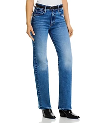 Mother Petites Lil Kick It High Rise Jeans