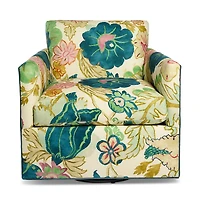 Massoud Ken Swivel Chair, Blooms Spring