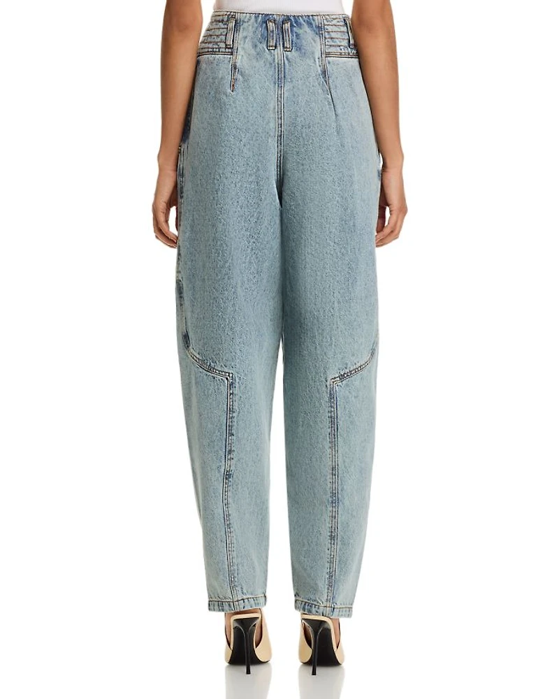ODK High Rise Straight Jeans Light Wash