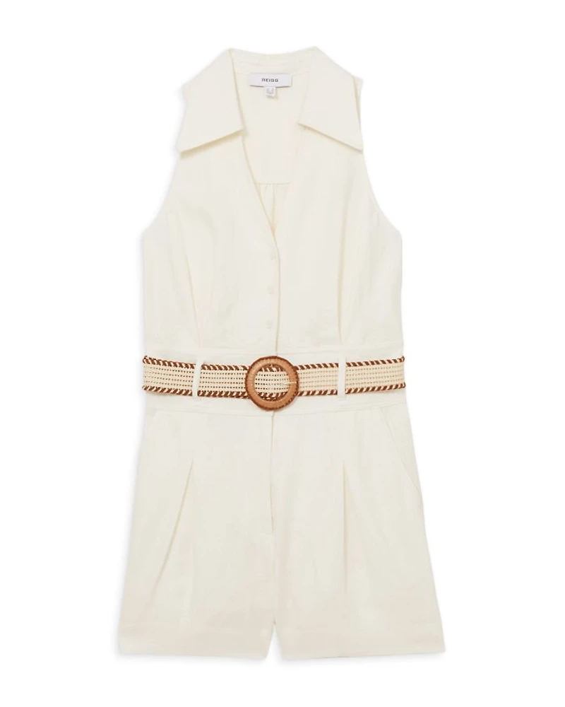 Anjie Linen Romper