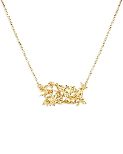 Capucine De Wulf Meadow Cluster Necklace, 16