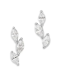 Bloomingdale's Fine Collection Diamond Marquis Cut Stud Earrings
