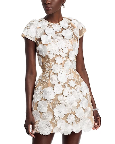 Bronx And Banco Jasmine Embellished Mini Dress