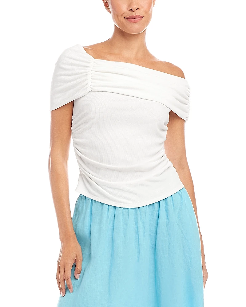 Fifteen Twenty Lizzie One Shoulder Top