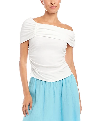 Fifteen Twenty Lizzie One Shoulder Top