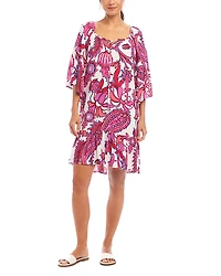 Karen Kane Ruffle Hem Dress