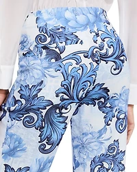 Teeny Printed Bootcut Pants