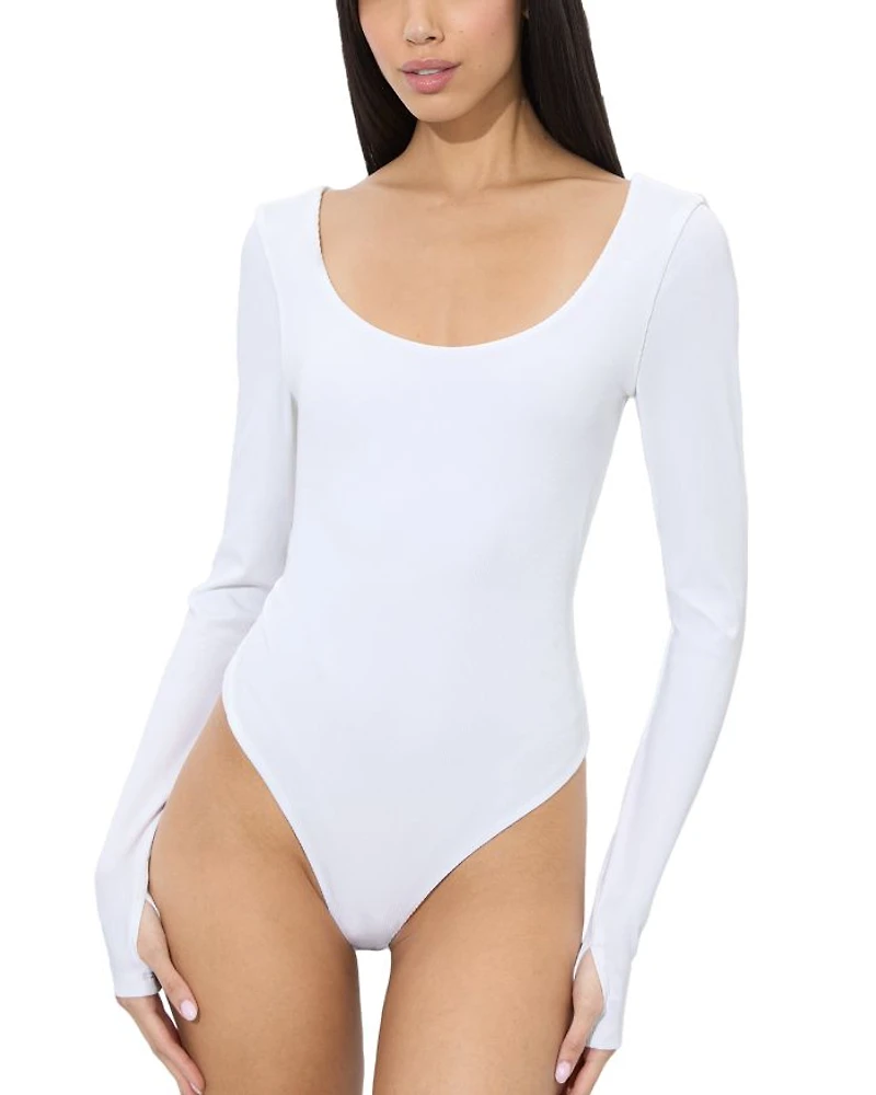 Rhys Ballet Scoop Neck Bodysuit