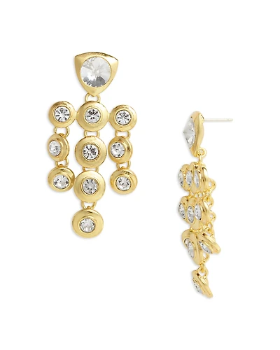 Aqua Drop Chandelier Earrings - Exclusive
