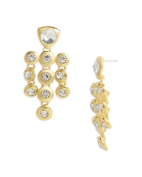 Aqua Drop Chandelier Earrings - Exclusive
