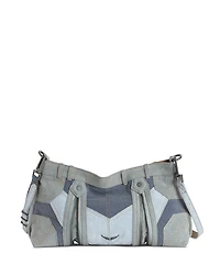 Sunny Moody Denim Patchwork Crossbody