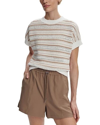 Varley Ciara Stripe Knit Top