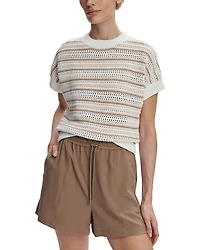 Varley Ciara Stripe Knit Top