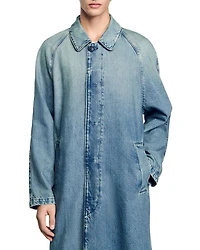 Long Denim Coat