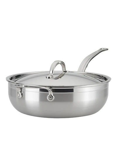 ProBond® Forged -Quart Professional Clad Stainless Steel Essential Pan with Lid
