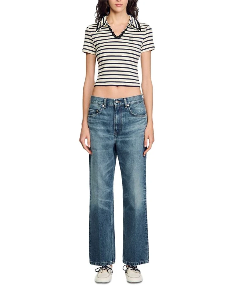 Striped Polo Shirt