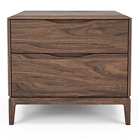 Huppe River 2 Drawer Nightstand