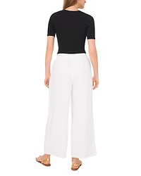 Wide Leg Drawstring Pants