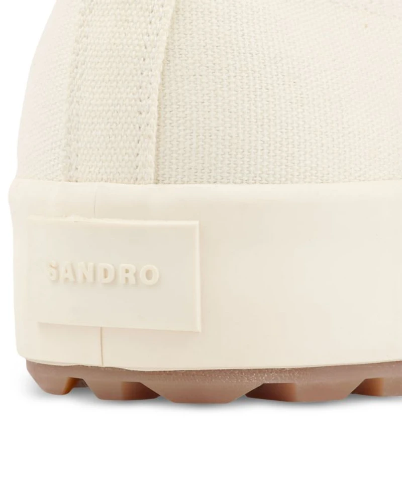 Men's Low Top Canvas Trainers