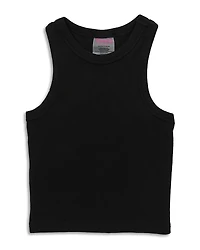 Terez Girls' Ribbed Tank Top - Little Kid